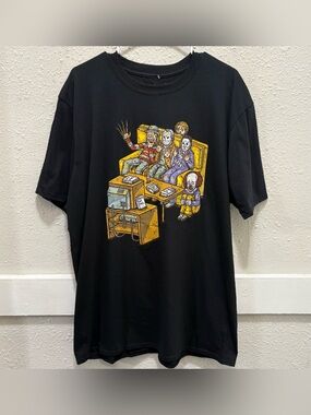 Threadless Horror Marathon T-Shirt Size XL